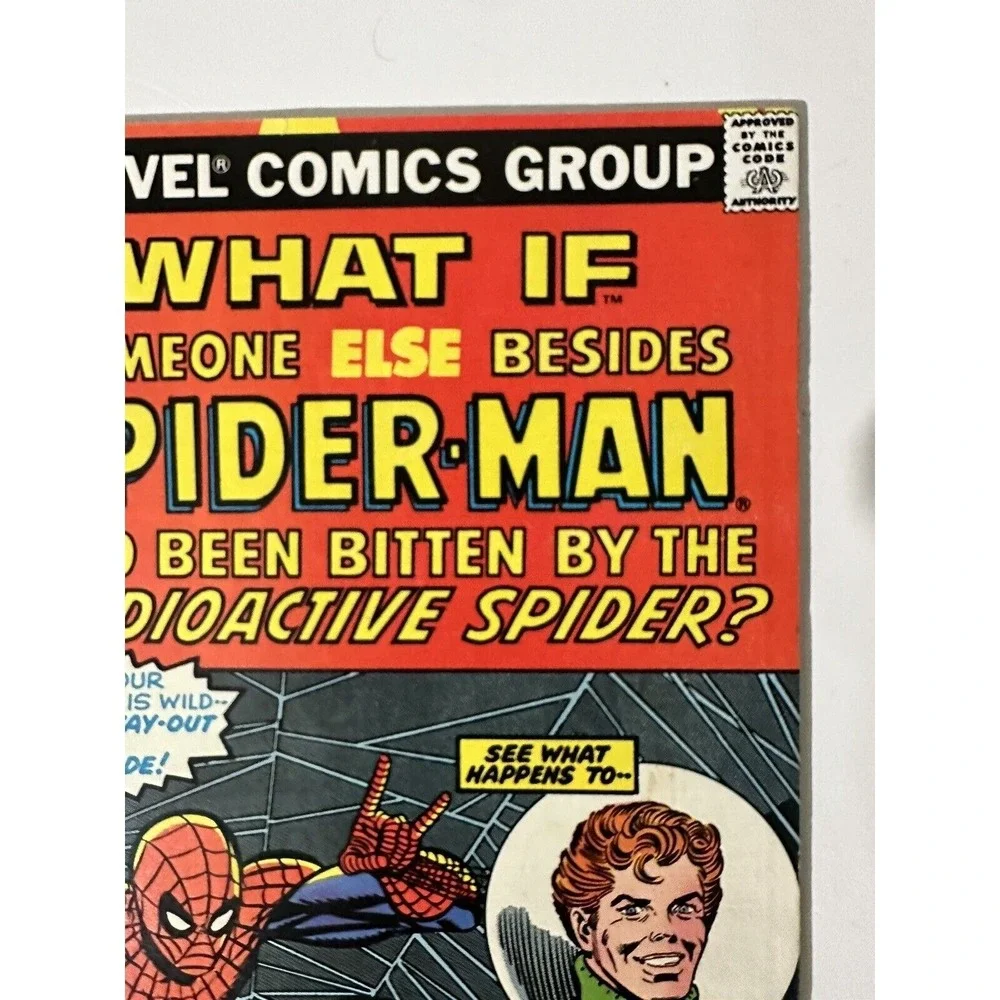 Marvel Comics What If #7 What If Someone Else Had‎ Become Spider-Man? 1977